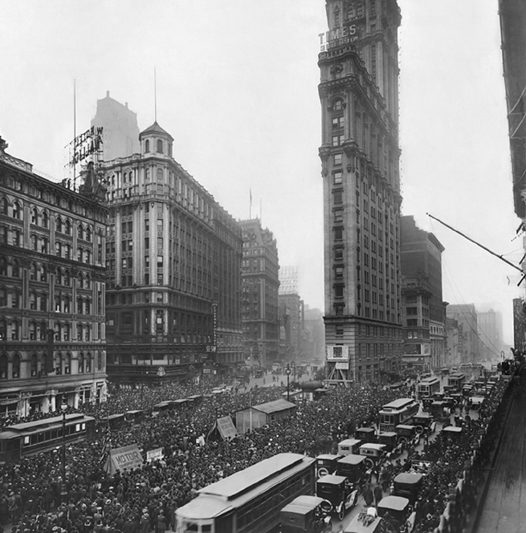 Times Square 1919 Domaine public